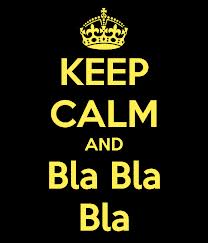 bla bla