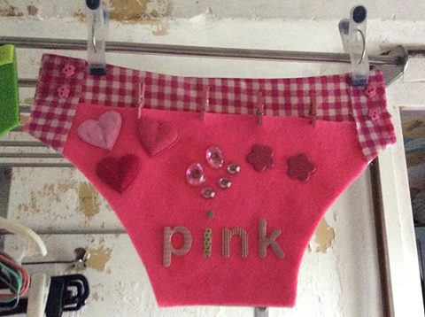 colour knickers pink